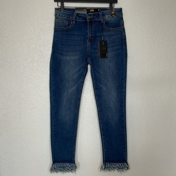 Lucky & Blessed Mid Rise Ankle Skinny Size 10 - Picture 1 of 8